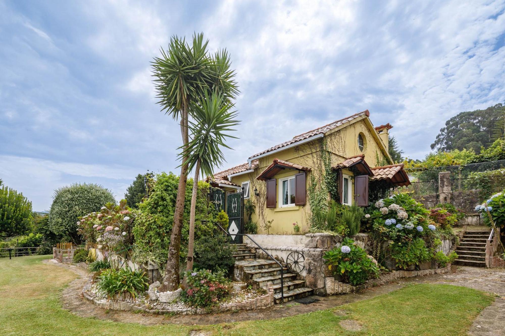 Casa Vieje De Bueu Villa Exterior foto